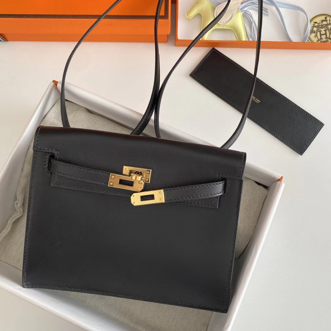 Hermes Kelly Mini Women Handbag(22-17-4cm ) - DesignerGu