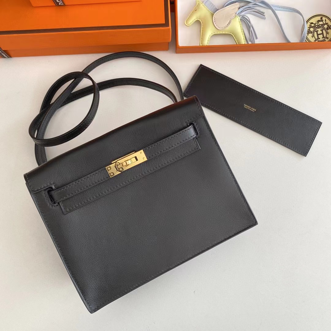 Hermes Kelly Mini Women Handbag(22-17-4cm ) - DesignerGu