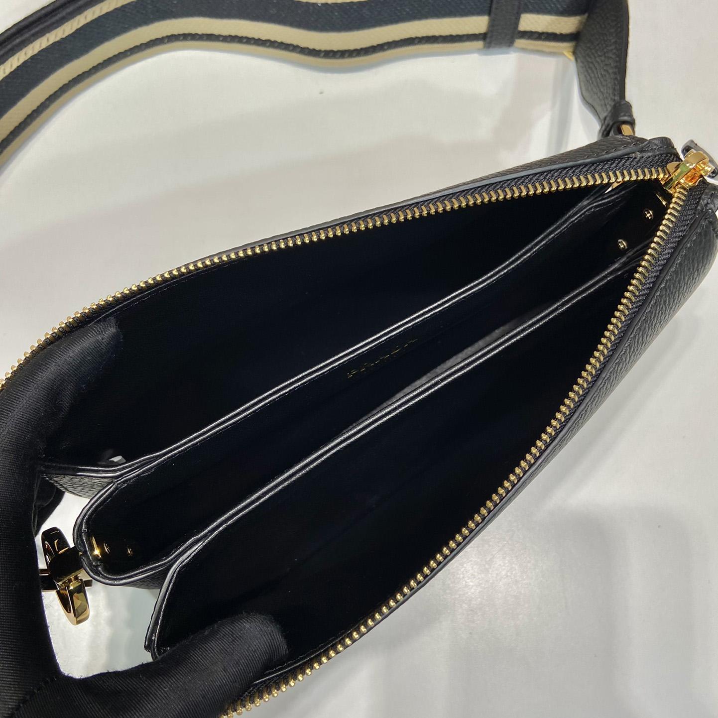 Prada Leather Shoulder Bag - DesignerGu