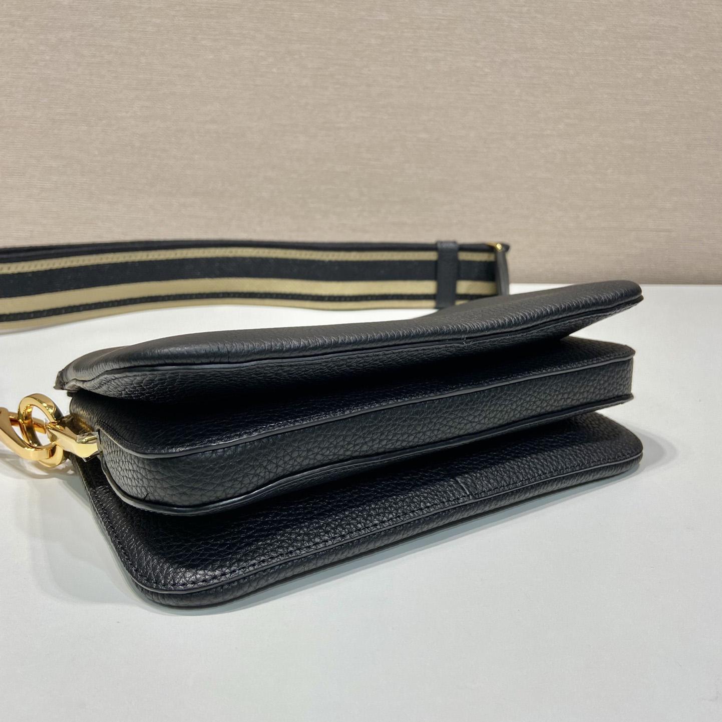 Prada Leather Shoulder Bag - DesignerGu