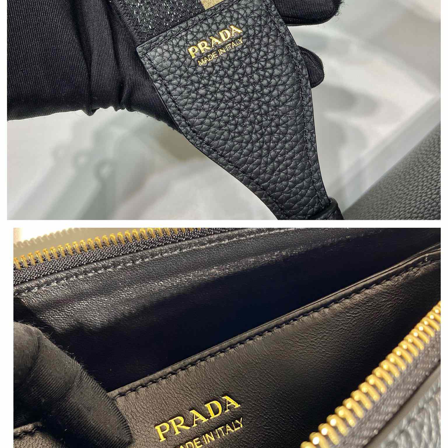 Prada Leather Shoulder Bag - DesignerGu