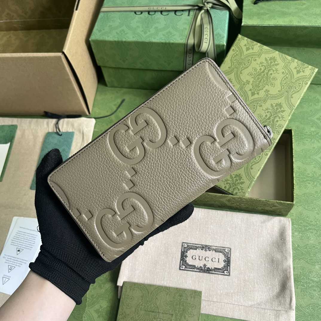 Gucci Jumbo GG Continental Wallet(19-10.5-2.5cm) - DesignerGu