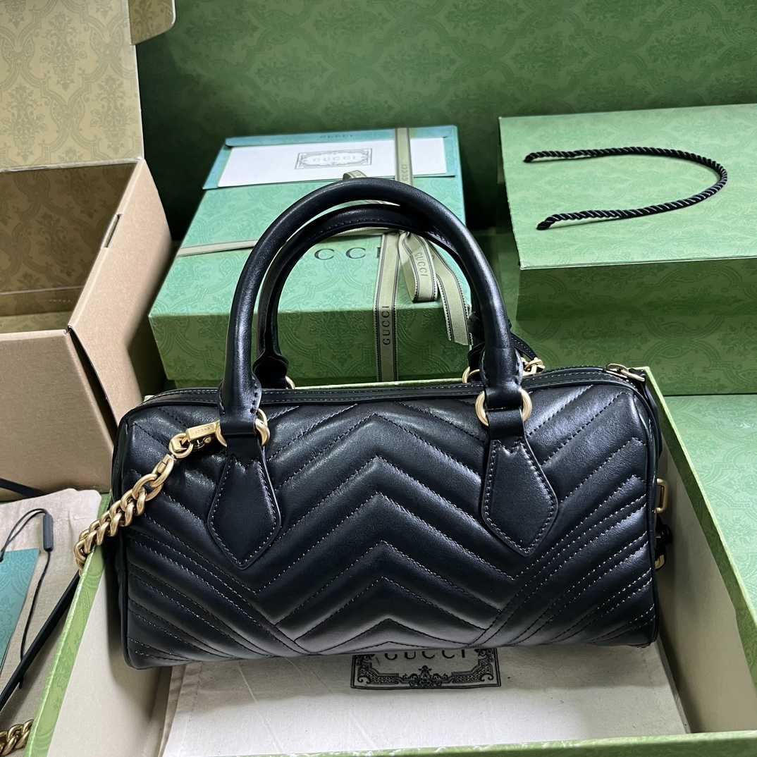 Gucci GG Marmont Small Top Handle Bag(27-13.5-10cm) - DesignerGu