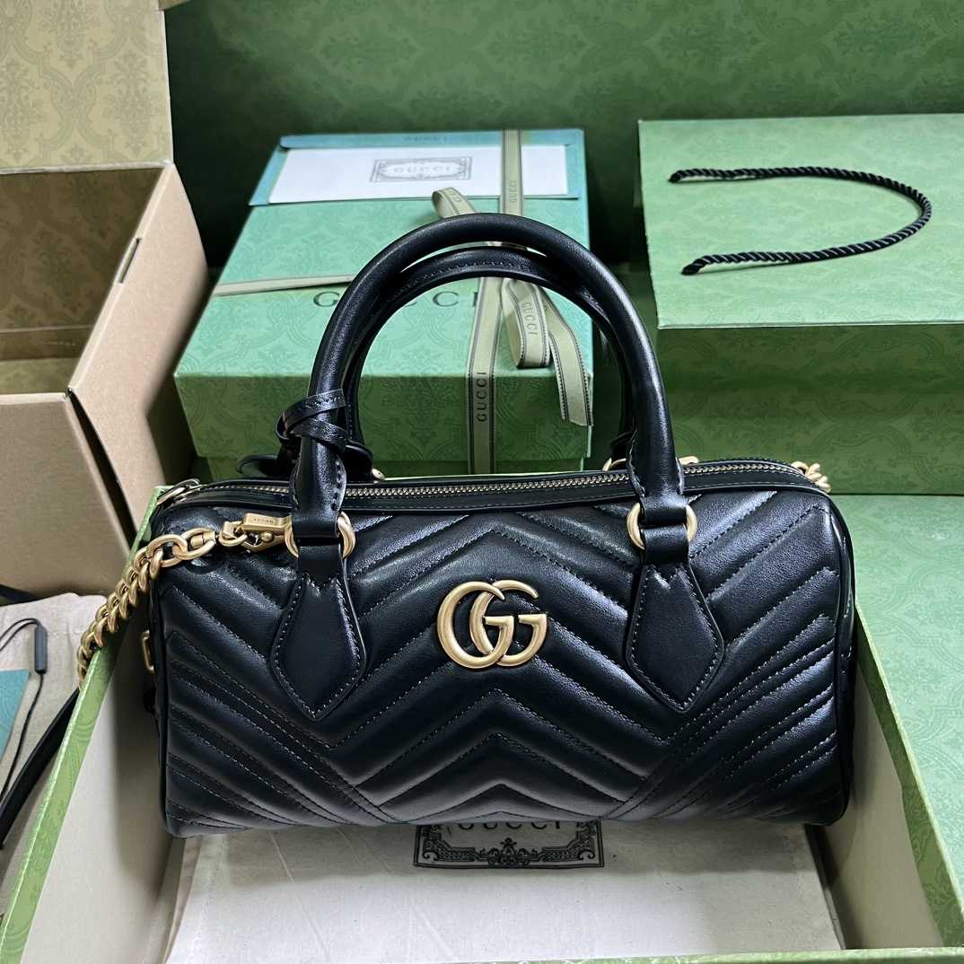 Gucci GG Marmont Small Top Handle Bag(27-13.5-10cm) - DesignerGu