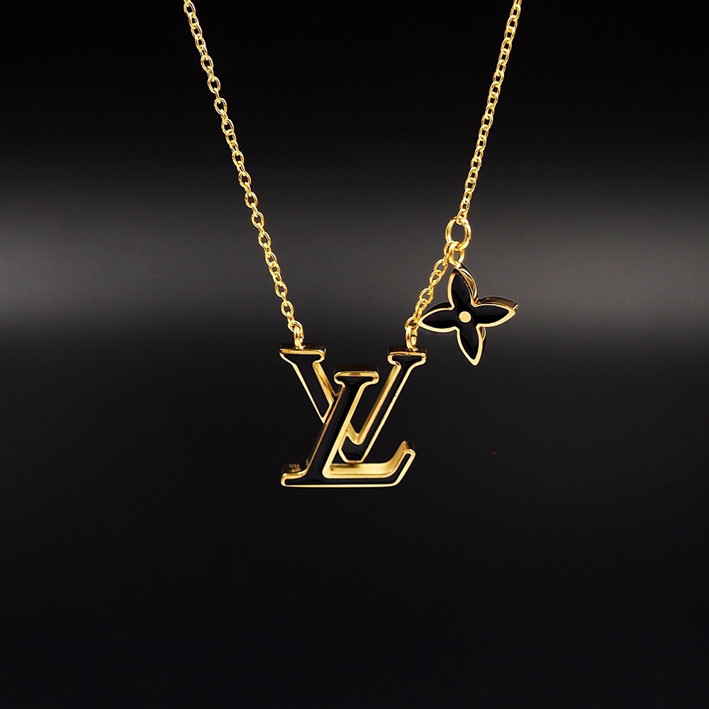 Louis Vuitton LV Iconic Enamel Necklace     - DesignerGu