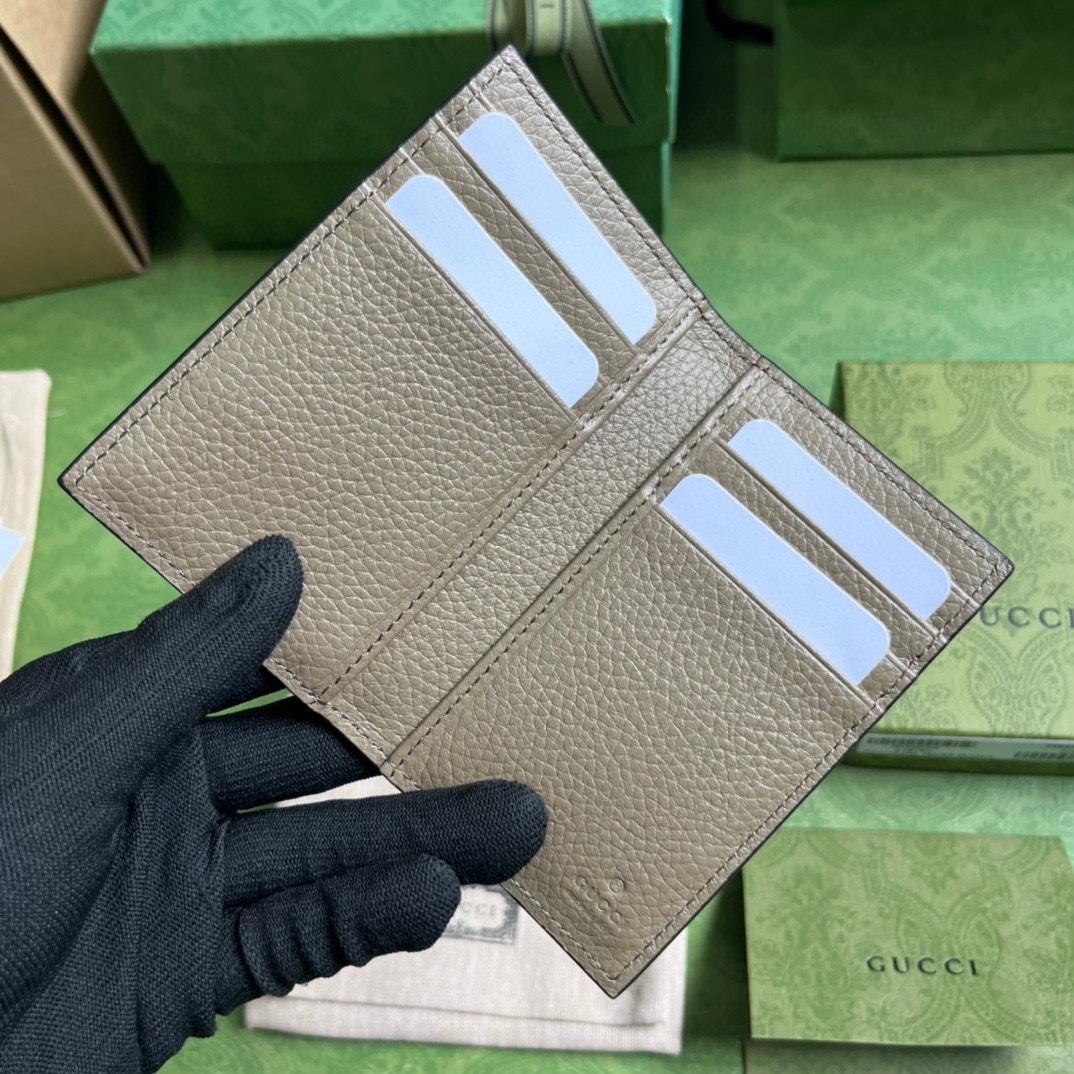 Gucci Jumbo GG Card Case - DesignerGu