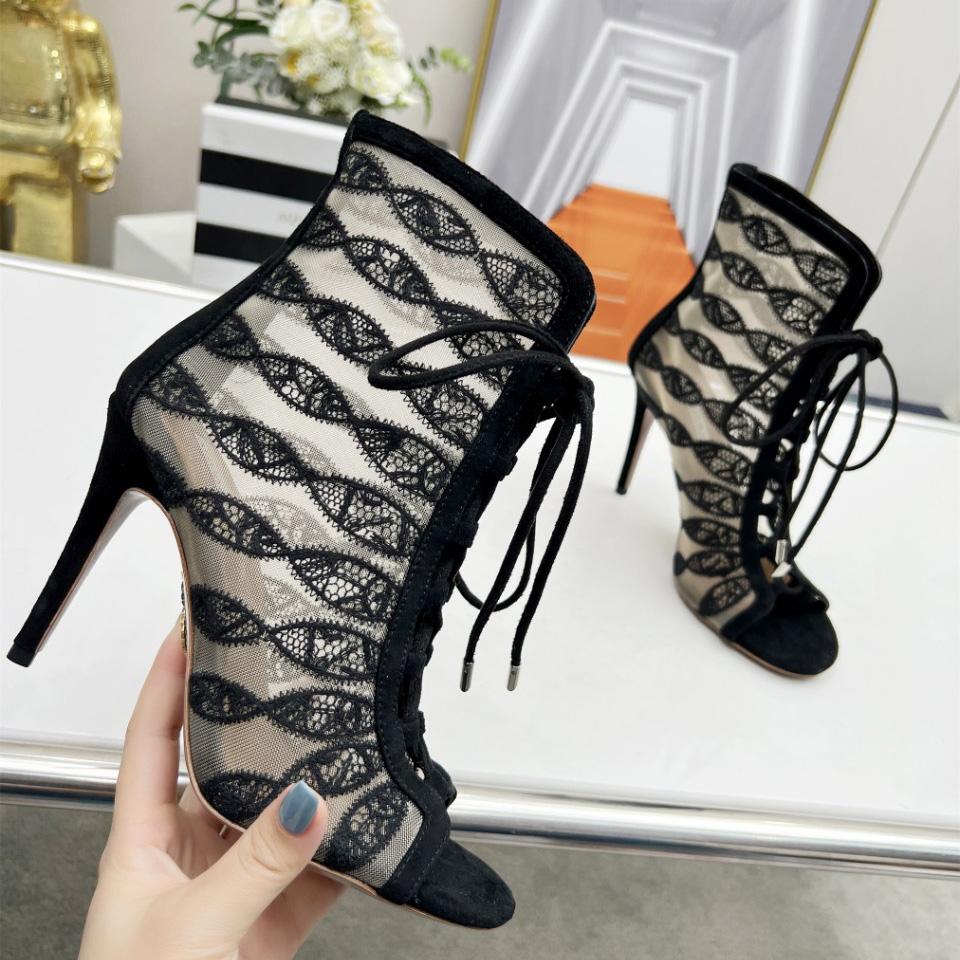 Aquazzura After Dark Bootie 105 - DesignerGu