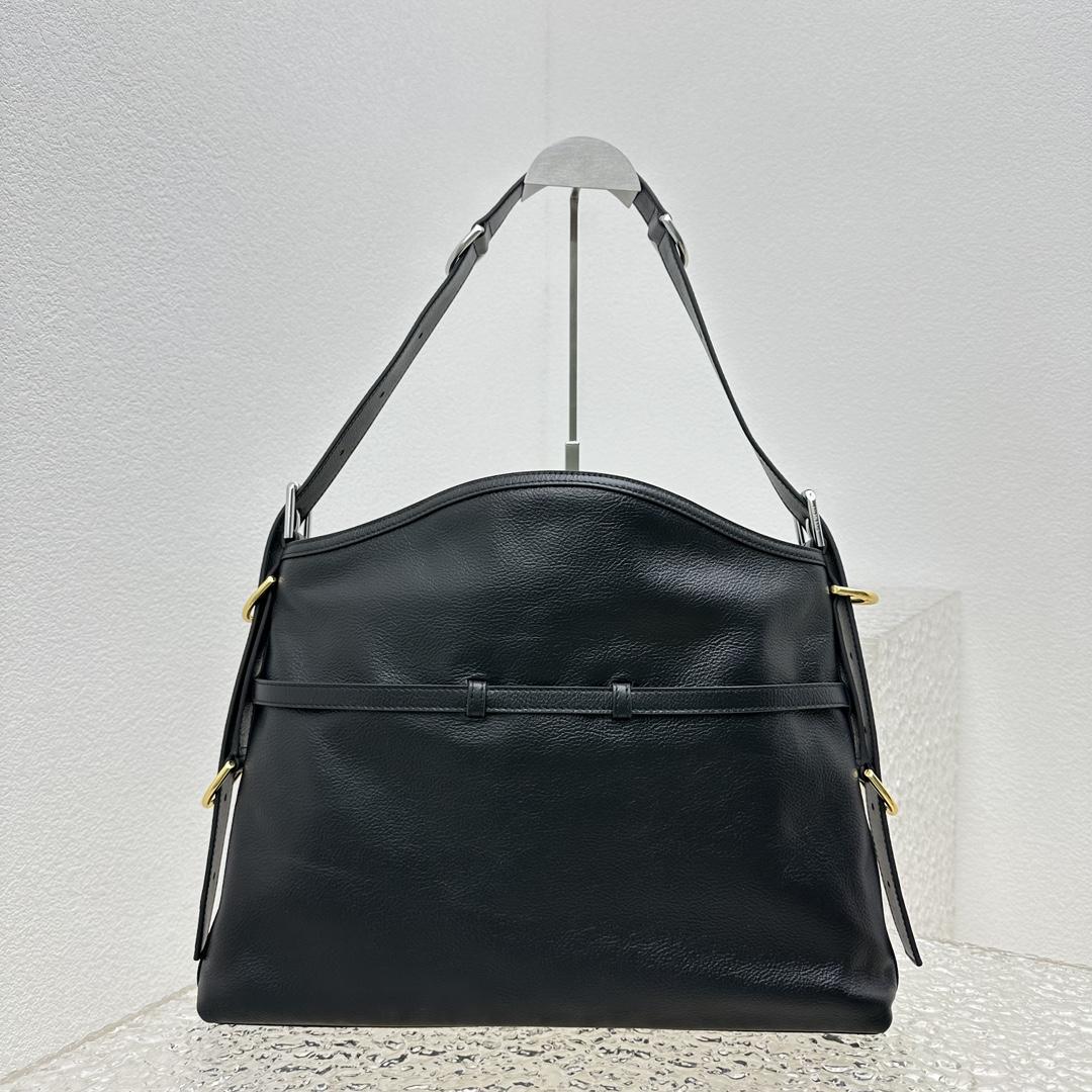 Givenchy Medium Voyou Bag In Leather(32-37-6.5cm) - DesignerGu