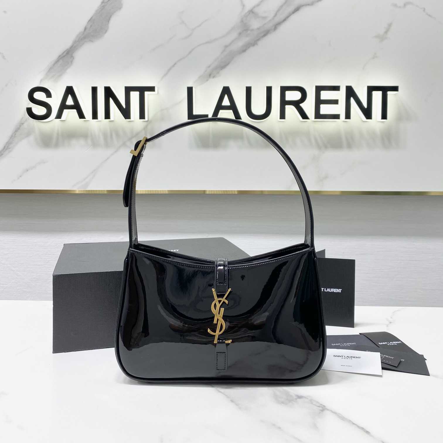Saint Laurent Le 5 À 7 In Patent Leather - DesignerGu