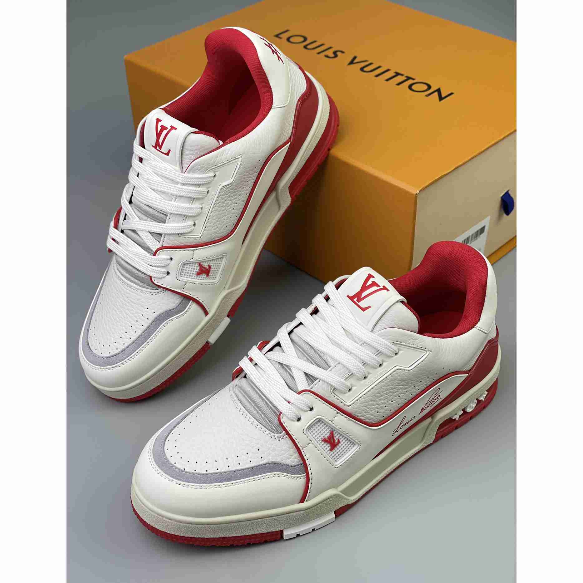 Louis Vuitton Trainer Sneaker (Upon UK Size) - DesignerGu