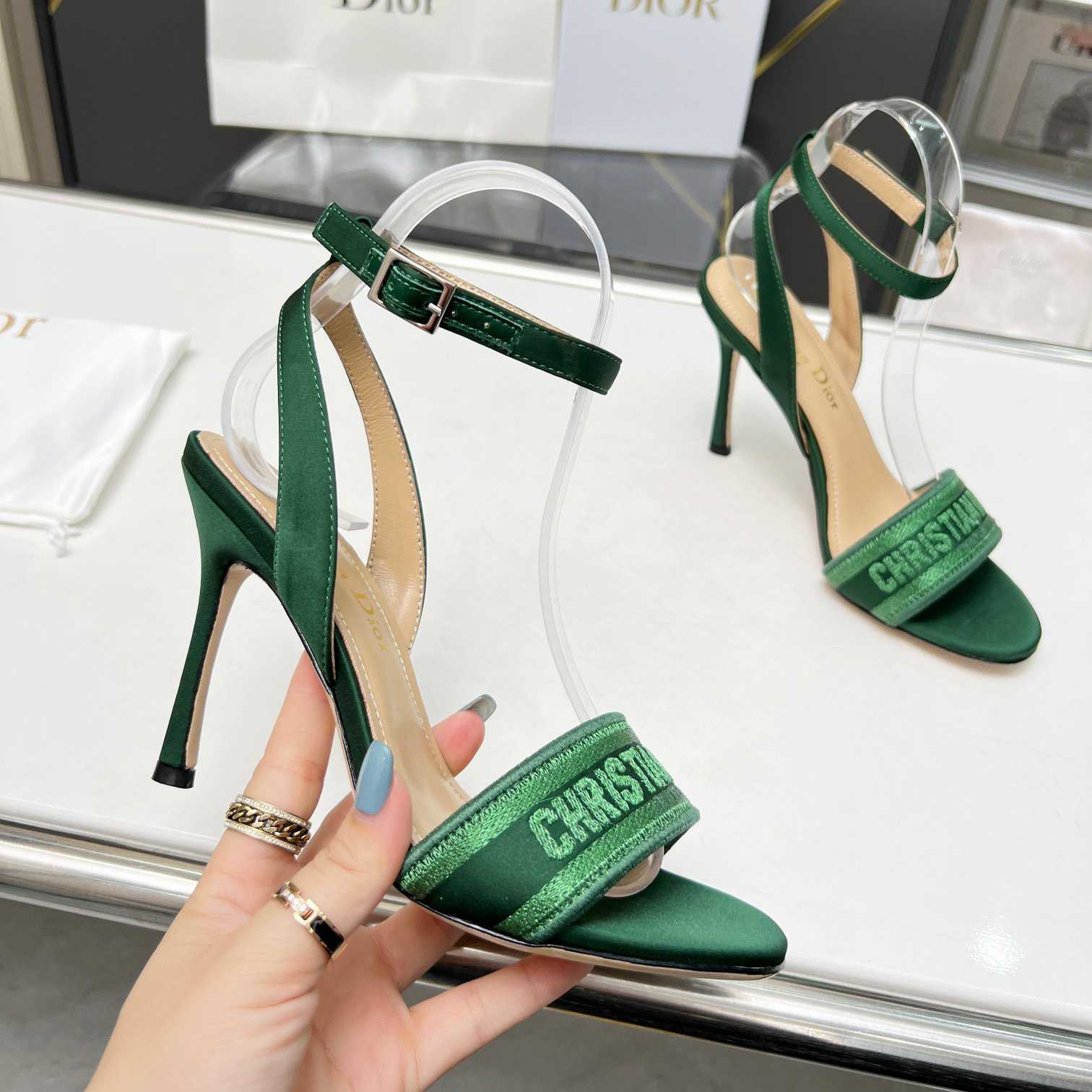 Dior Dway Heeled Sandal  - DesignerGu