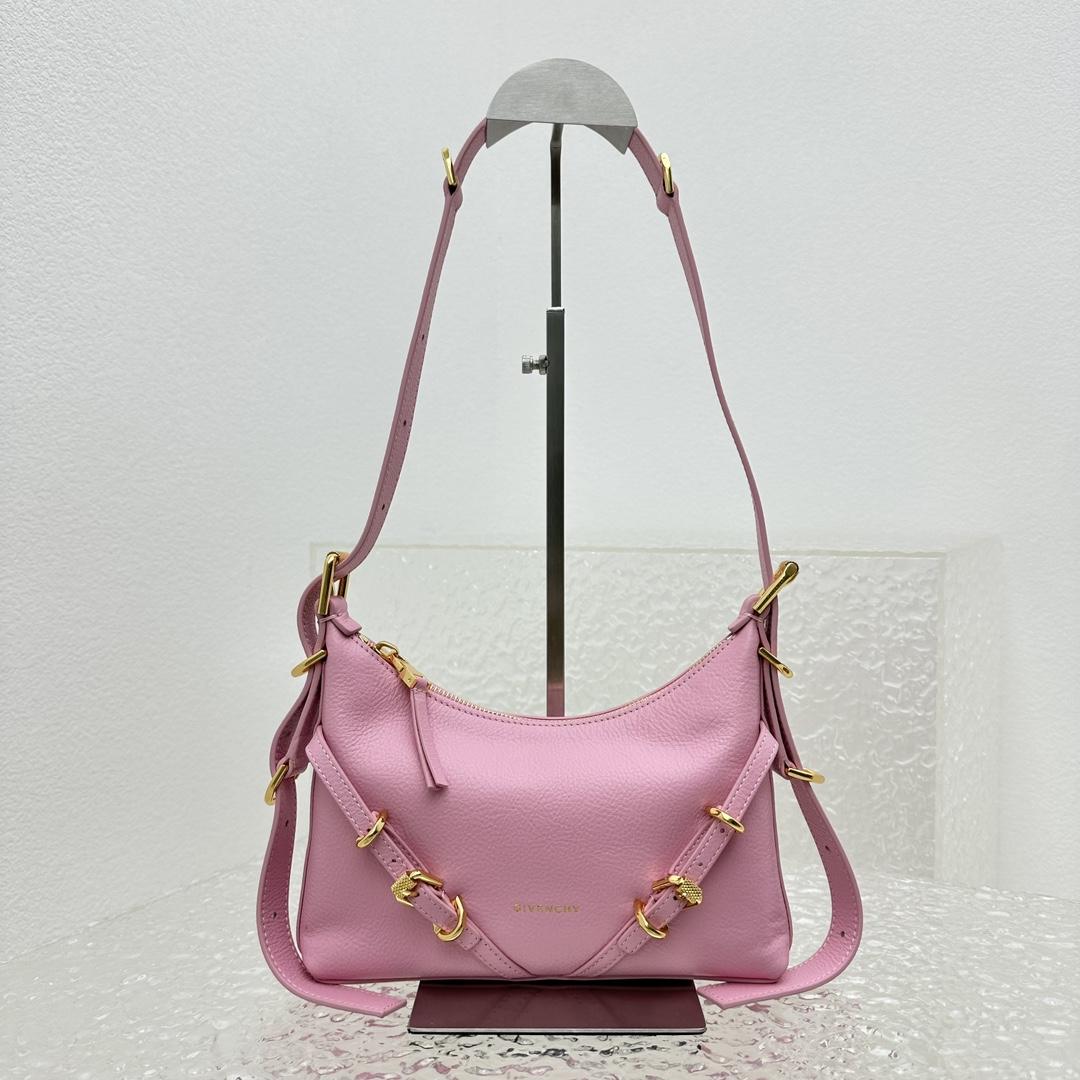 Givenchy Mini Voyou Bag In Leather (18X24x3.5cm) - DesignerGu