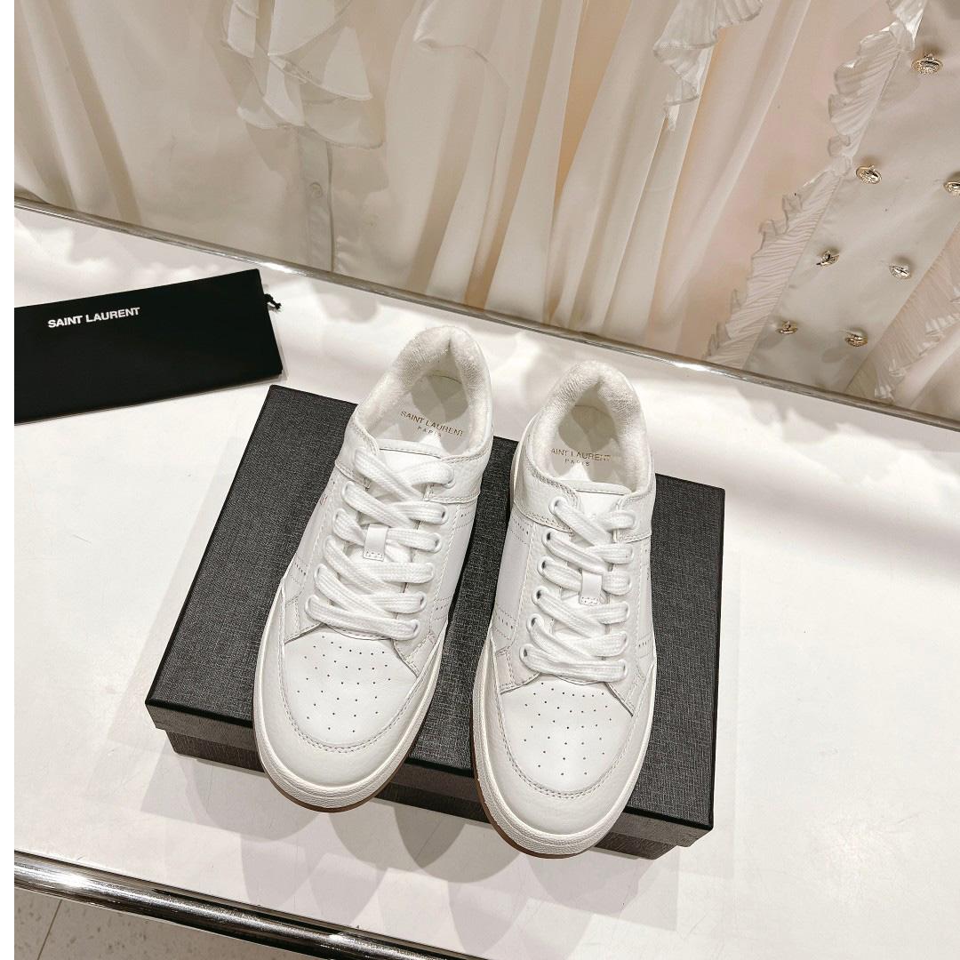 Saint Laurent Low-top Lace-up Sneakers - DesignerGu