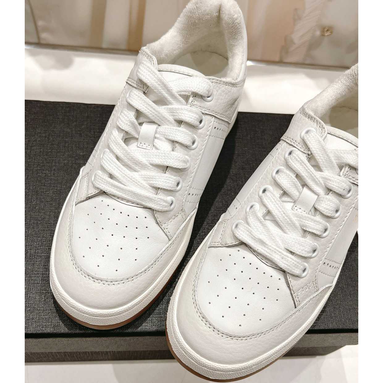 Saint Laurent Low-top Lace-up Sneakers - DesignerGu