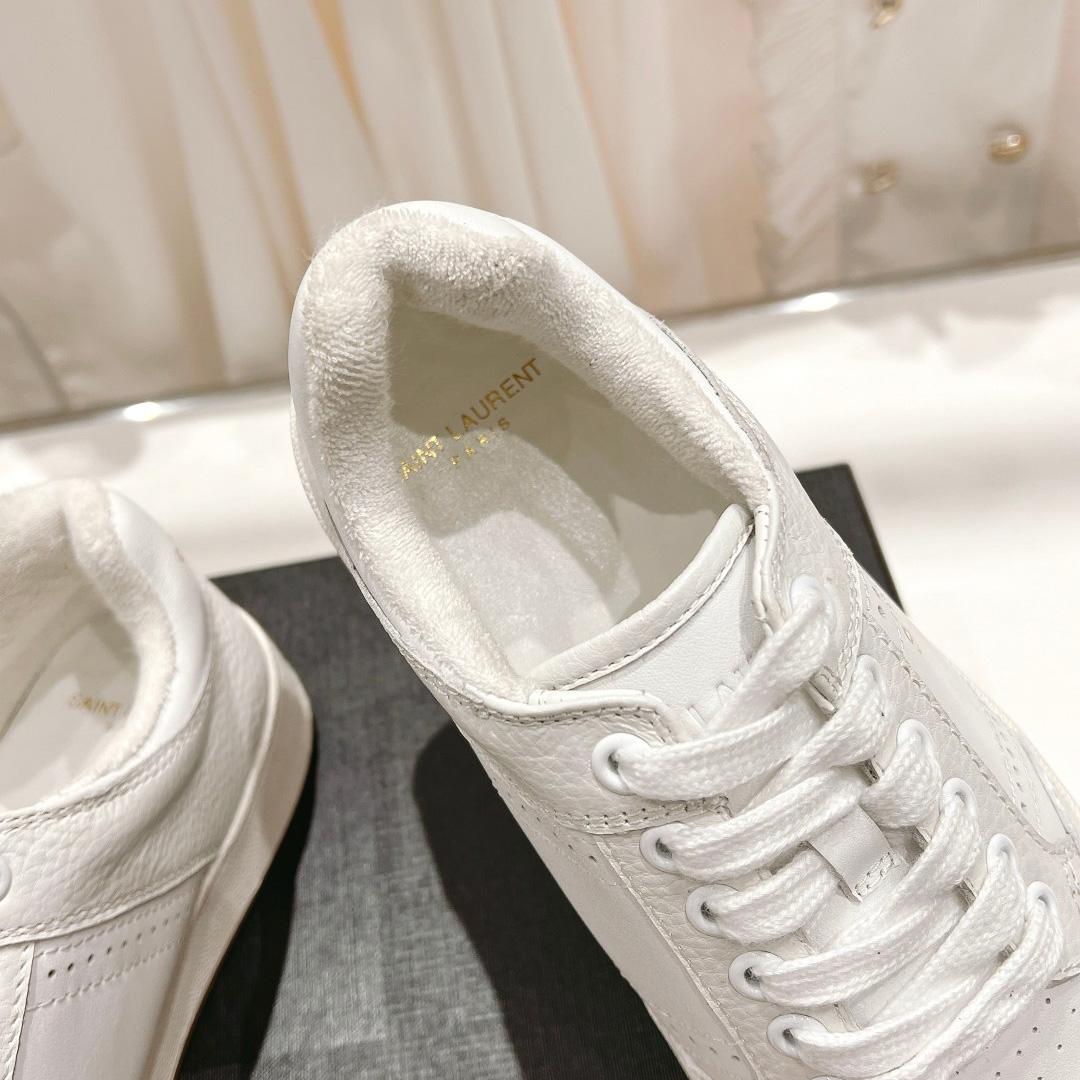 Saint Laurent Low-top Lace-up Sneakers - DesignerGu