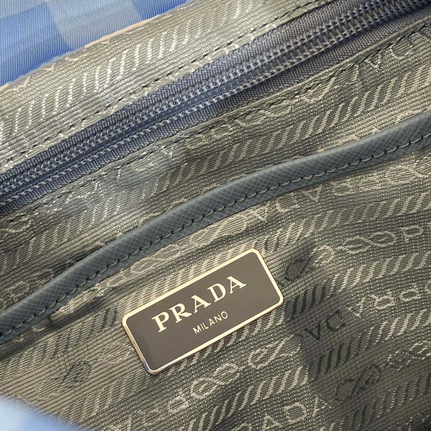 Prada Small Printed Re-Nylon Backpack - DesignerGu