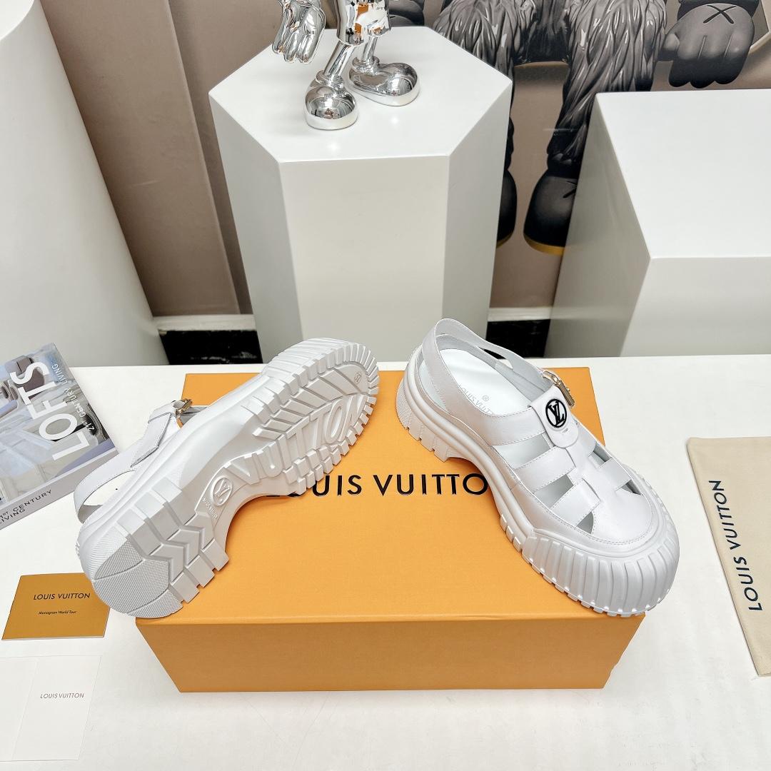 Louis Vuitton Archlight Flat Sandals - DesignerGu