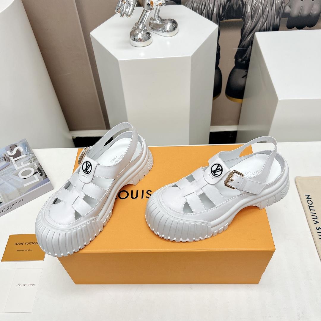 Louis Vuitton Archlight Flat Sandals - DesignerGu