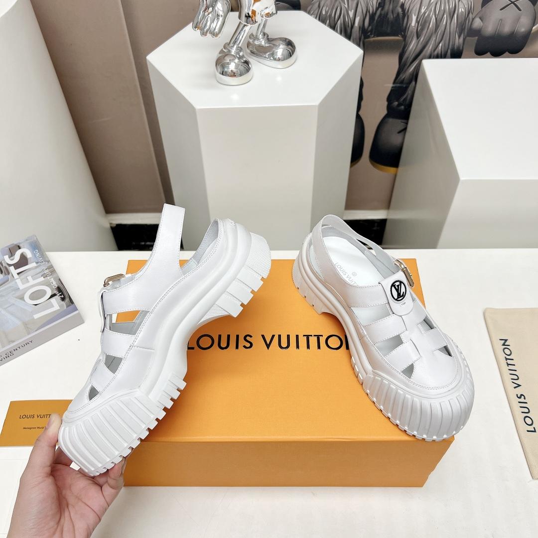 Louis Vuitton Archlight Flat Sandals - DesignerGu