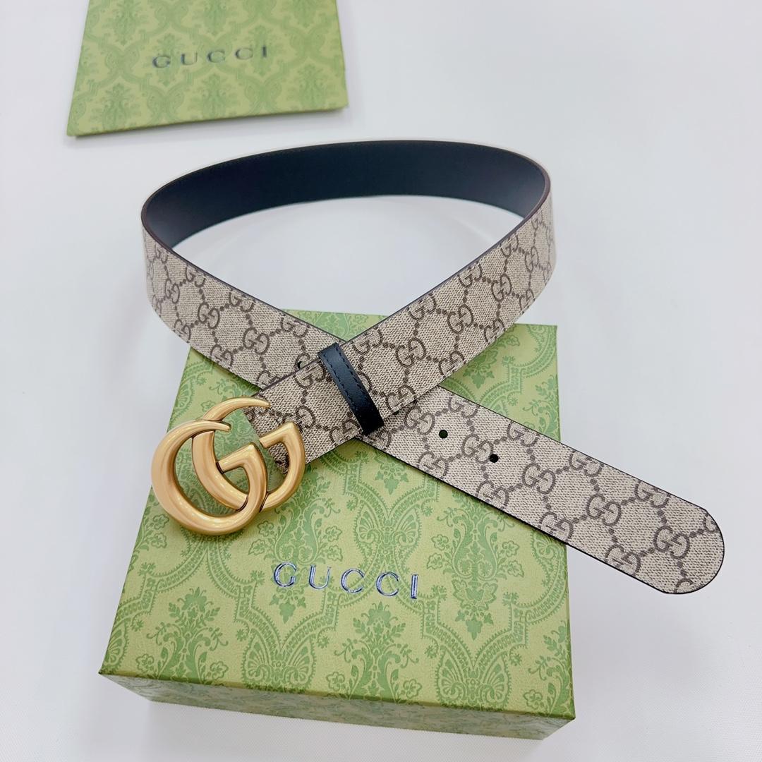 Gucci GG Marmont Reversible Belt - DesignerGu