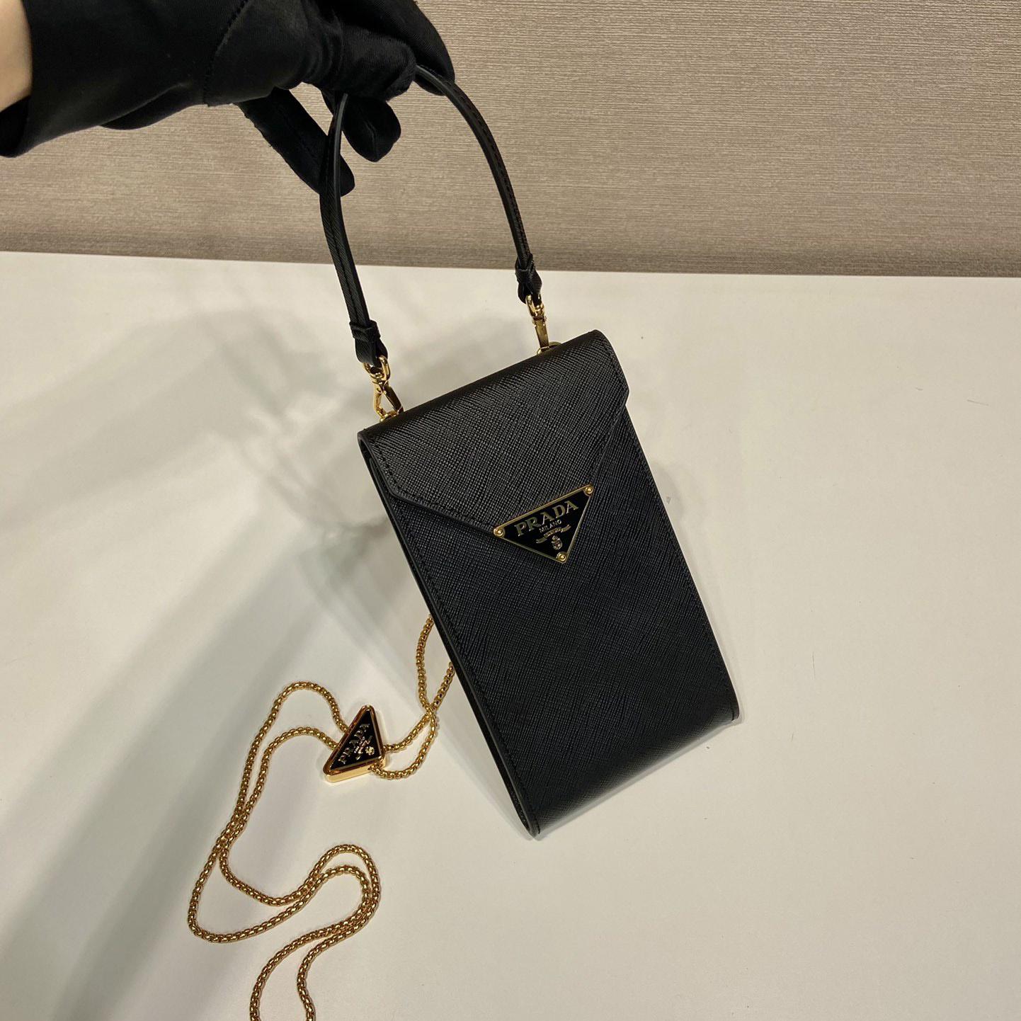 Prada Saffiano Leather Mini-Bag - DesignerGu