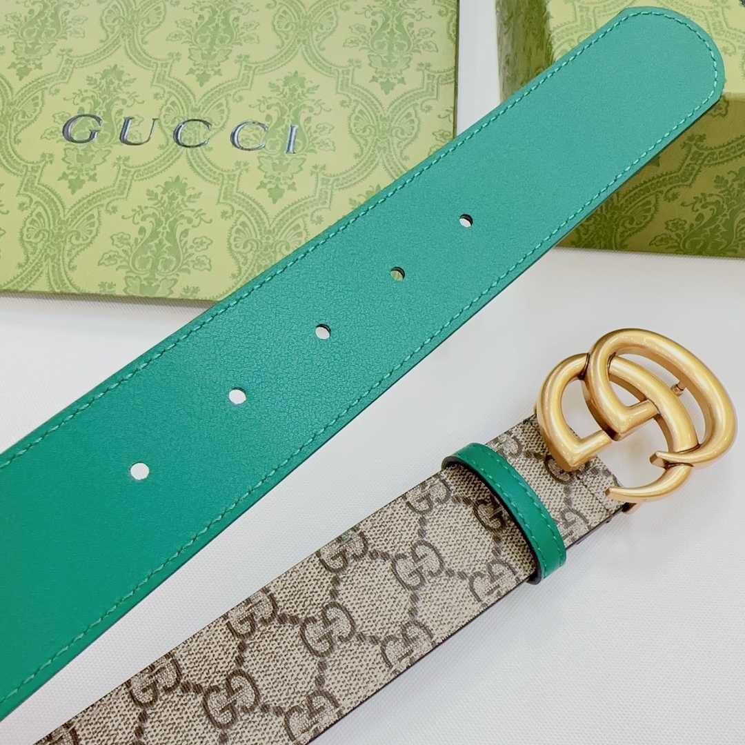 Gucci GG Marmont Reversible Belt - DesignerGu