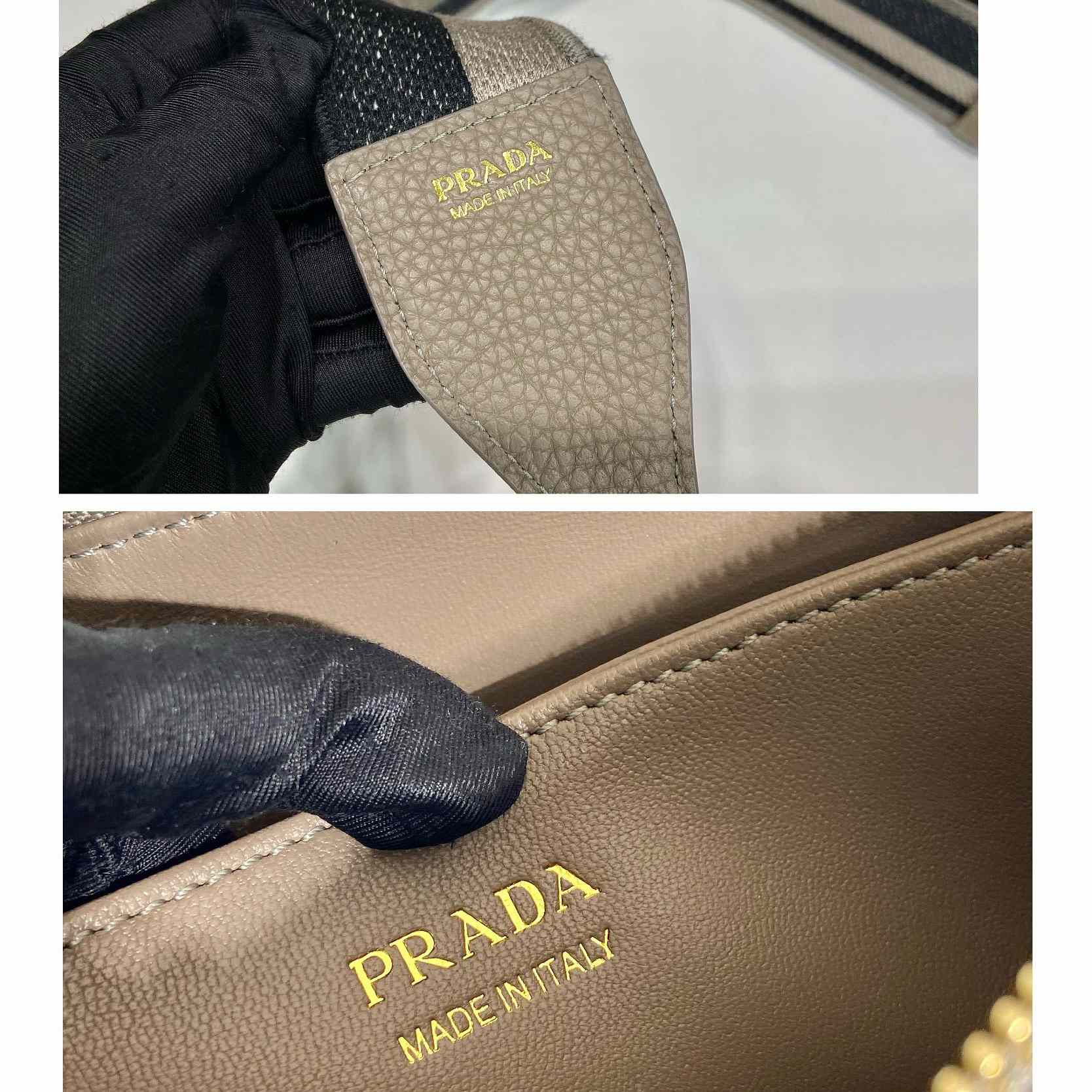 Prada Leather Shoulder Bag - DesignerGu