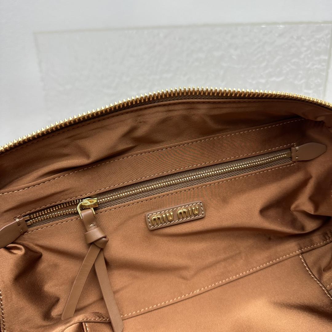 Miu Miu Arcadie leather bag - DesignerGu