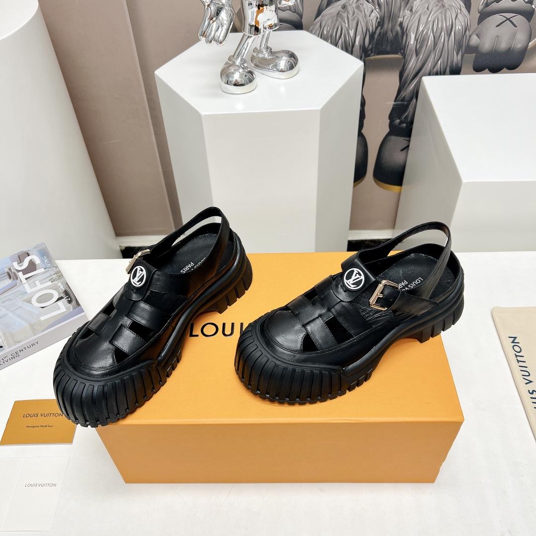 Louis Vuitton Archlight Flat Sandals - DesignerGu