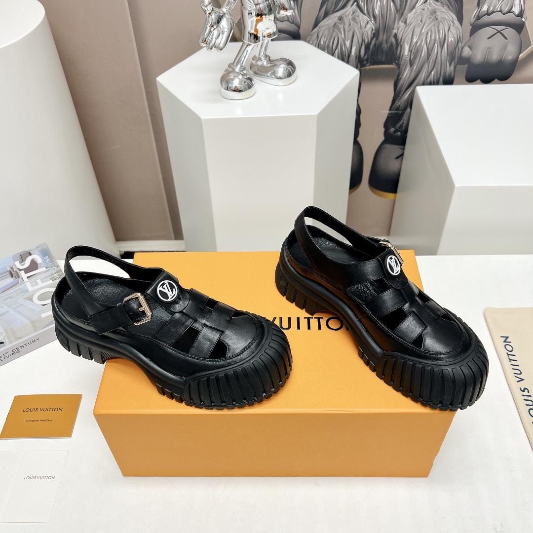 Louis Vuitton Archlight Flat Sandals - DesignerGu