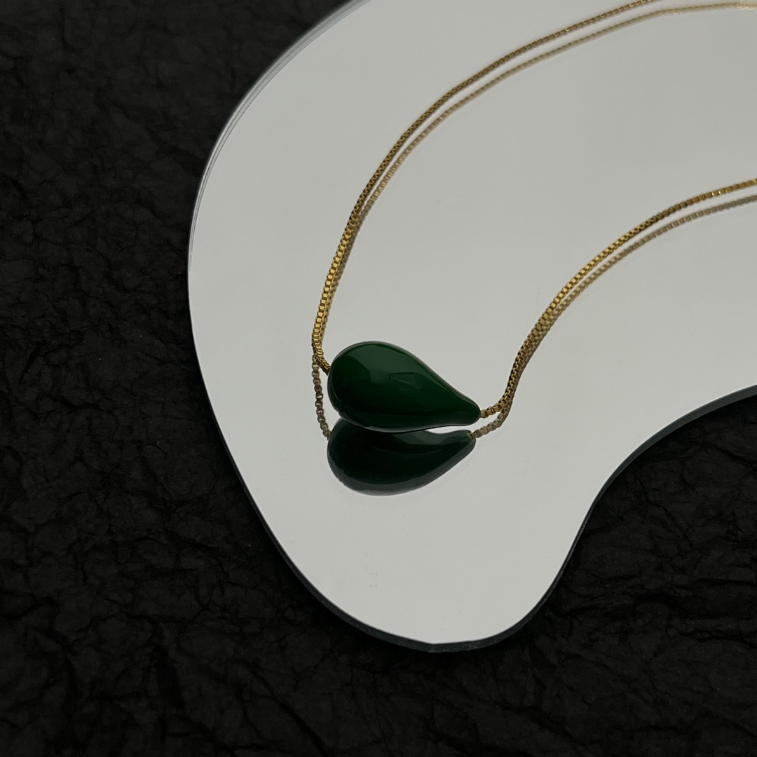 Bottega Veneta Drop Necklace - DesignerGu