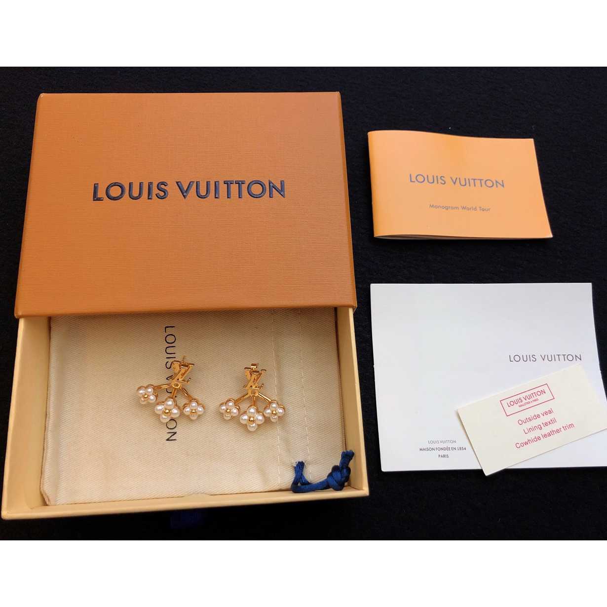 Louis Vuitton Earrings  - DesignerGu