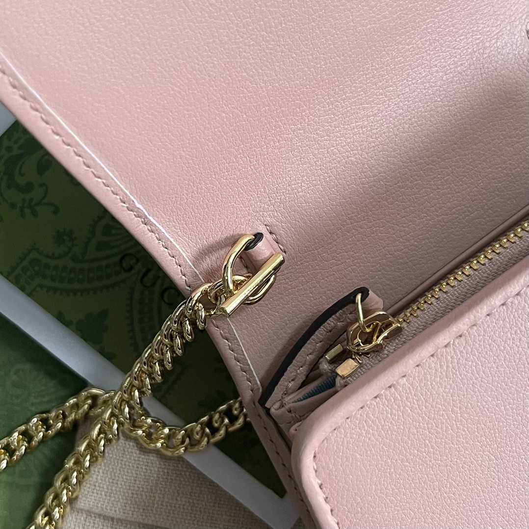 Gucci Blondie Medium Chain Wallet(12.5-11-2.5cm) - DesignerGu