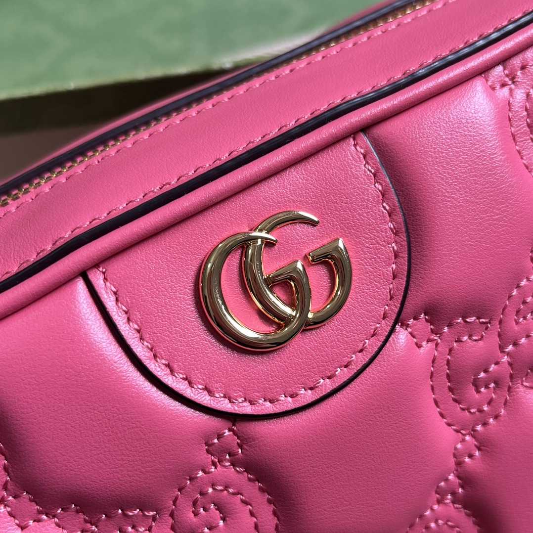 Gucci GG Matelassé Small Bag(21.5-17-7.5cm) - DesignerGu