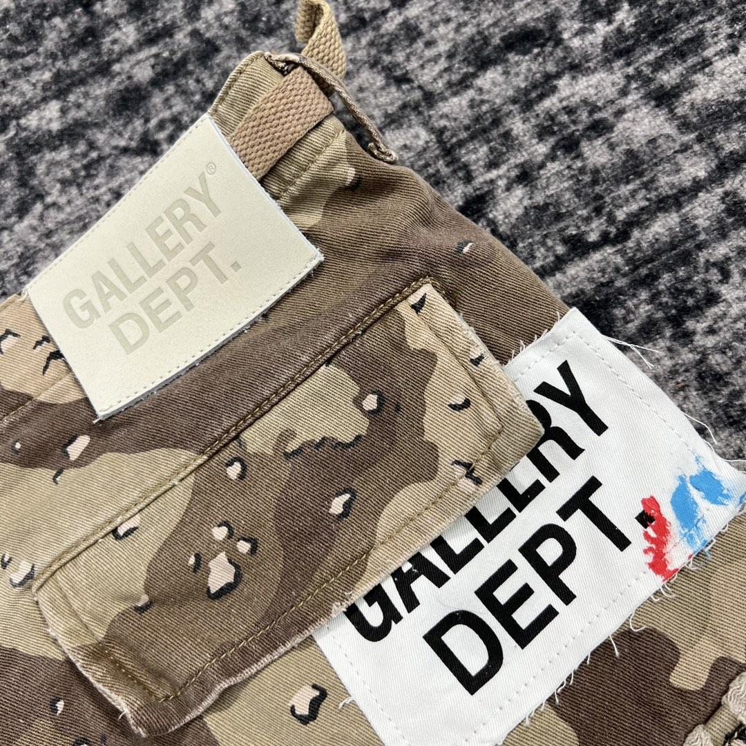 Gallery Dept G Patch Camo Cargo Shorts   630 - DesignerGu