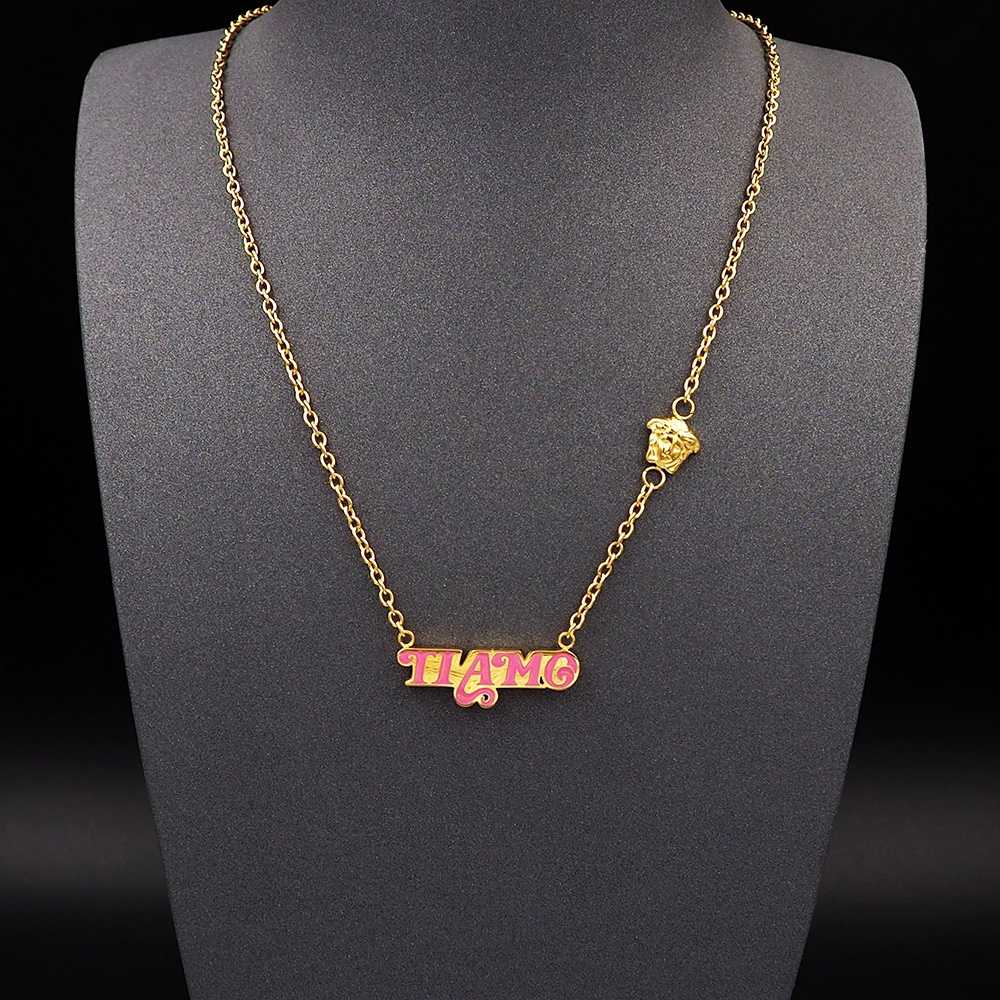 Versace  "Ti Amo" Necklace - DesignerGu