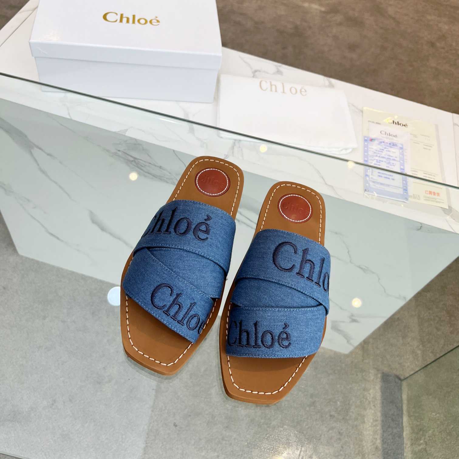 Chloe Woody Flat Mule - DesignerGu