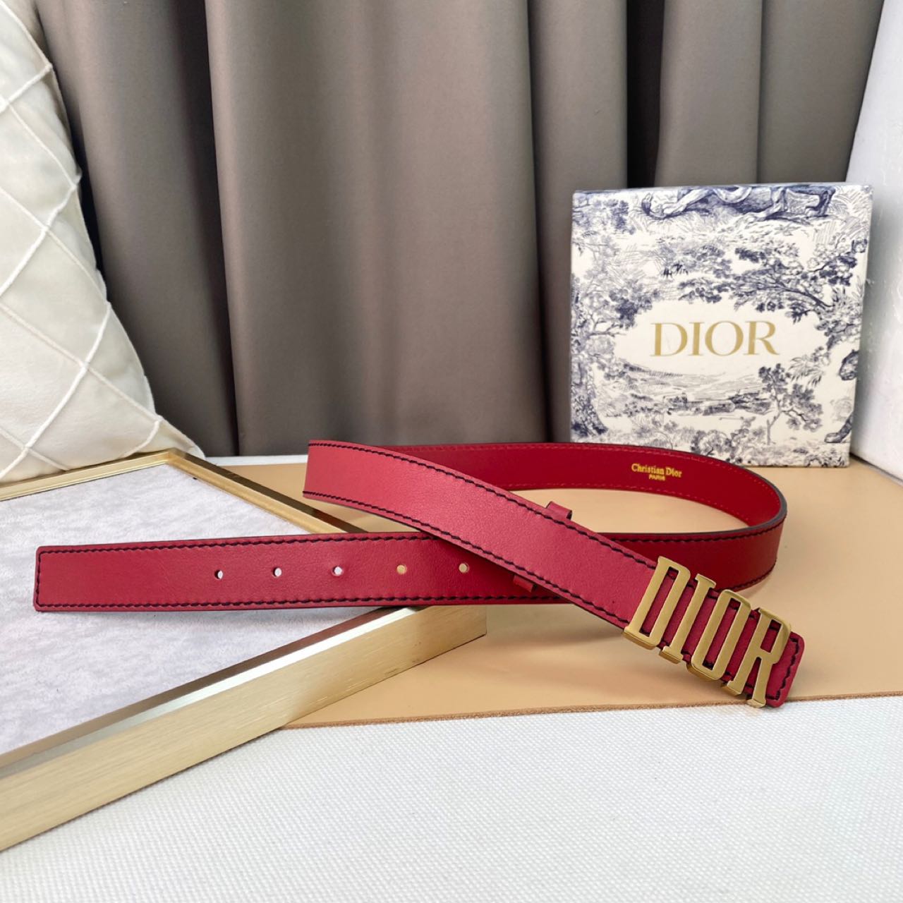 Dior D-Fence Reversible Belt  - DesignerGu