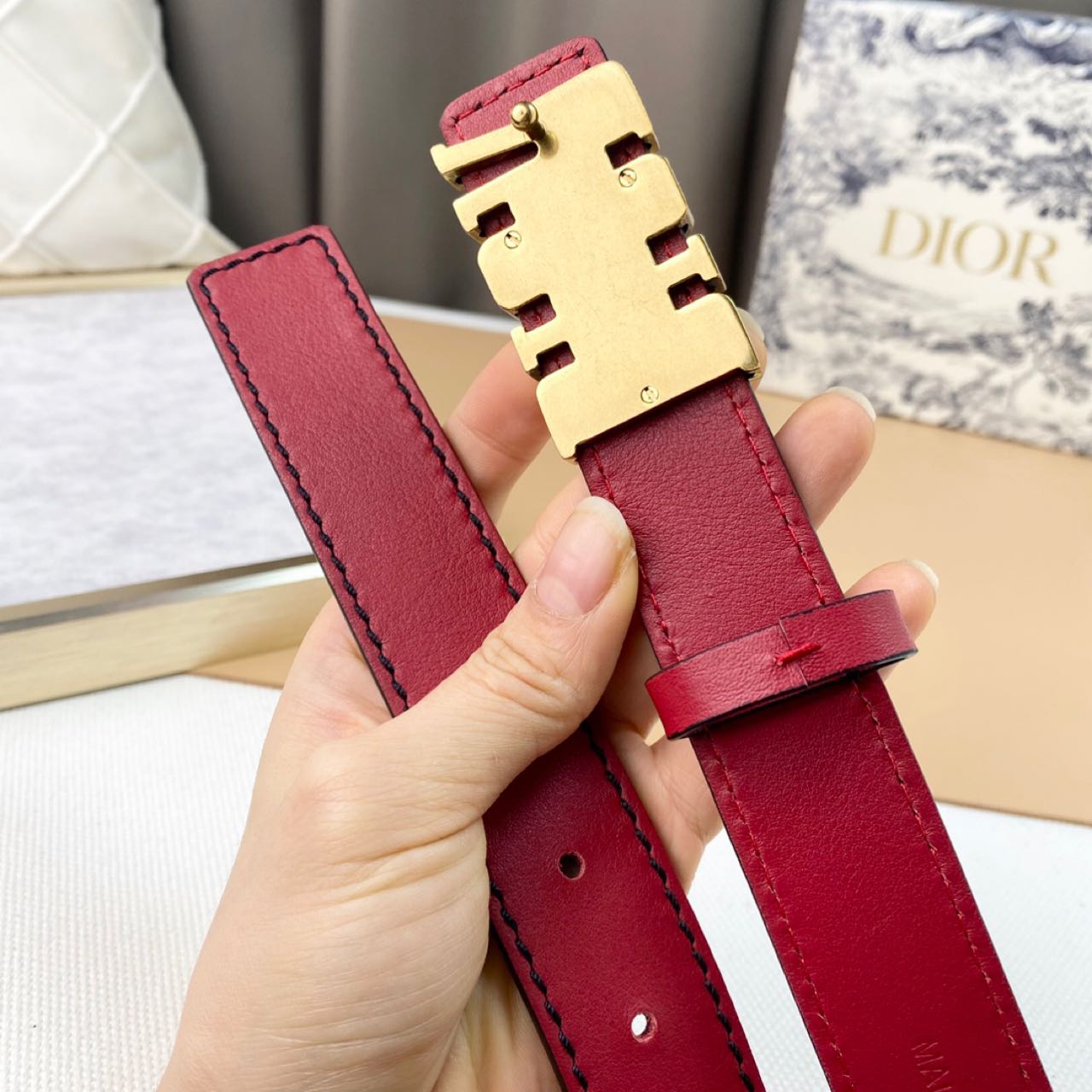 Dior D-Fence Reversible Belt  - DesignerGu