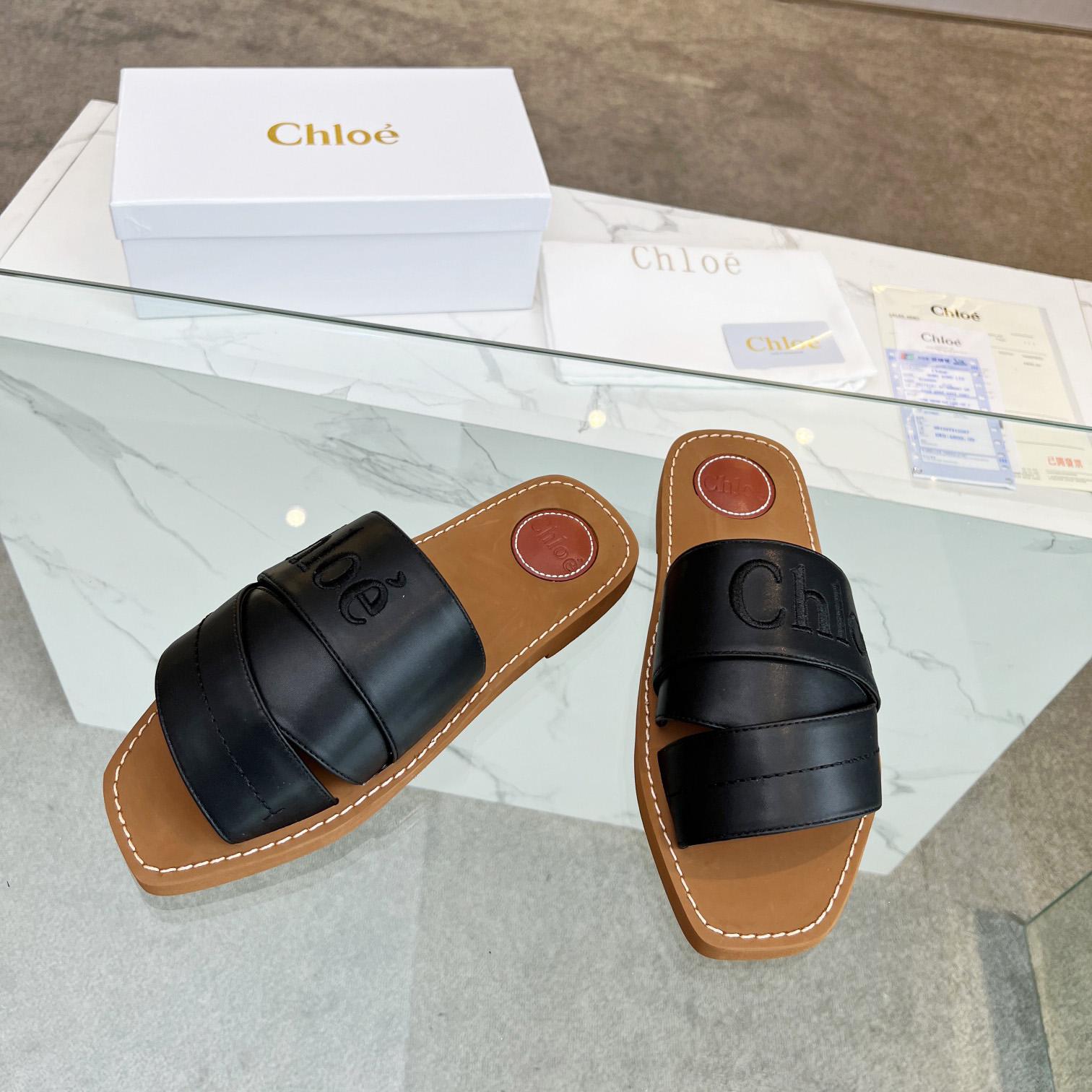 Chloe Woody Flat Mule - DesignerGu