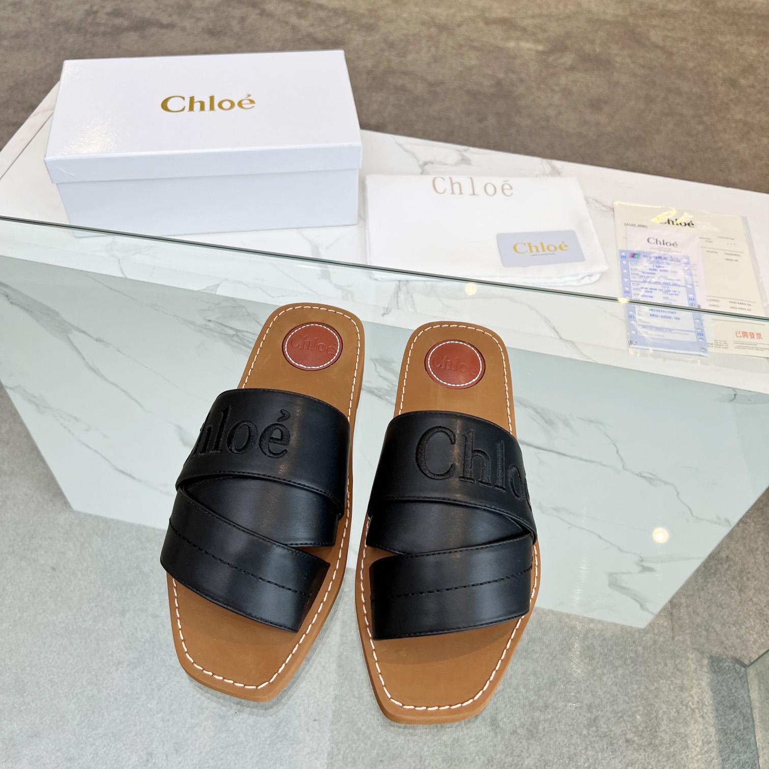 Chloe Woody Flat Mule - DesignerGu