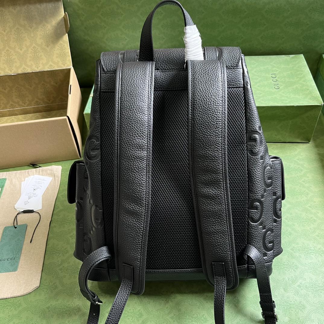 Gucci Jumbo GG Backpack(34-41-12cm) - DesignerGu