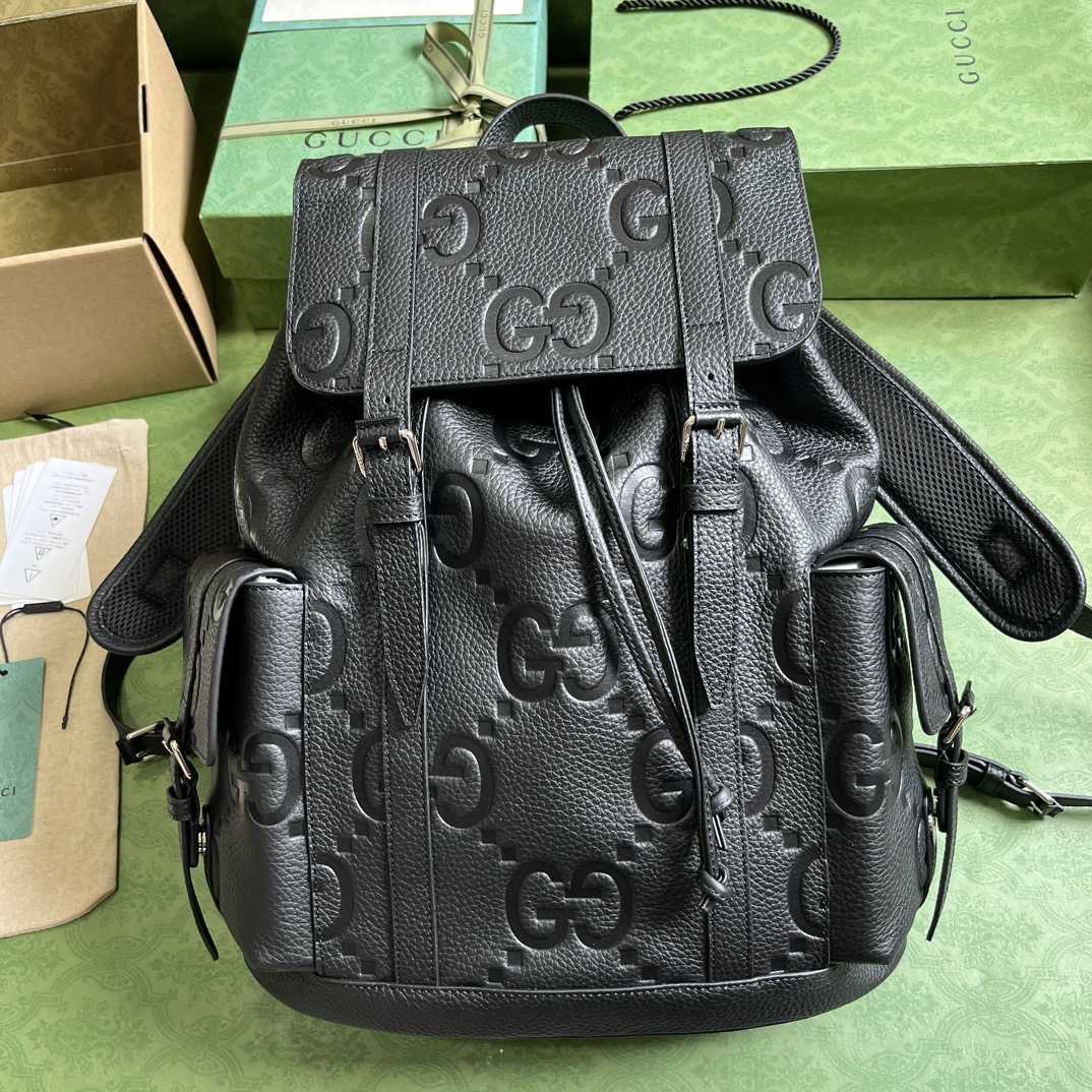 Gucci Jumbo GG Backpack(34-41-12cm) - DesignerGu