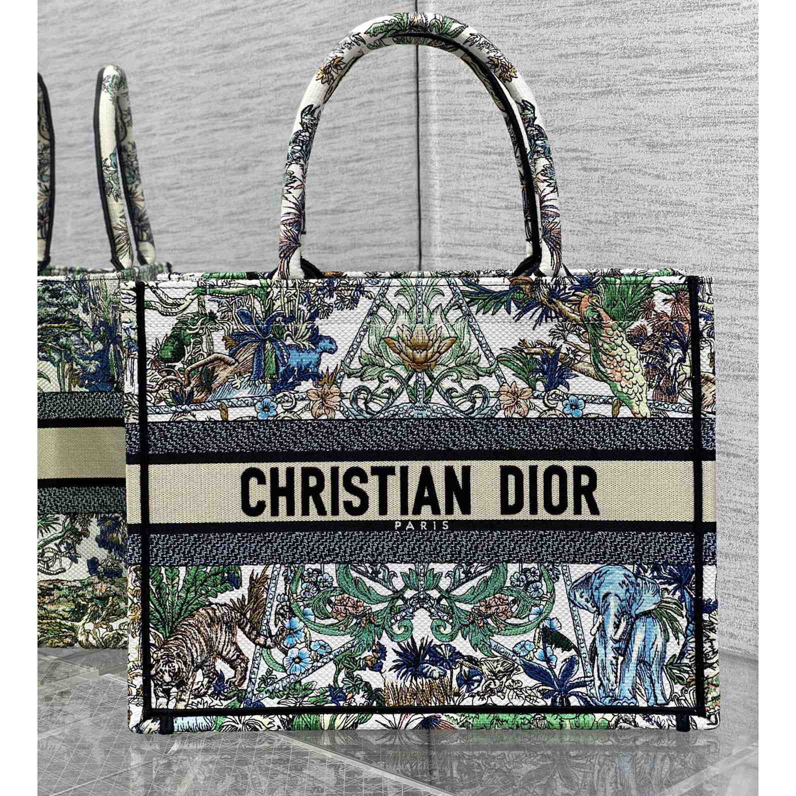 Dior Medium Dior Book Tote - DesignerGu