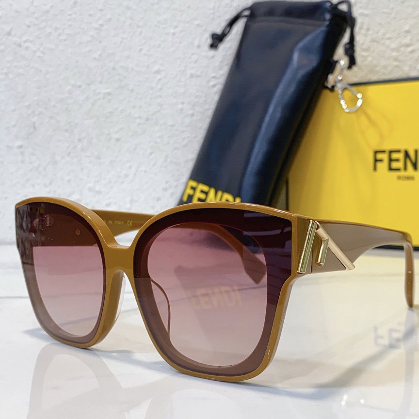 Fendi First Mint Caramel Acetate Sunglasses    FOL053V1 - DesignerGu