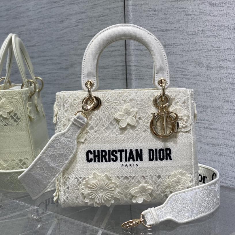 Dior Medium Lady D-lite Bag - DesignerGu