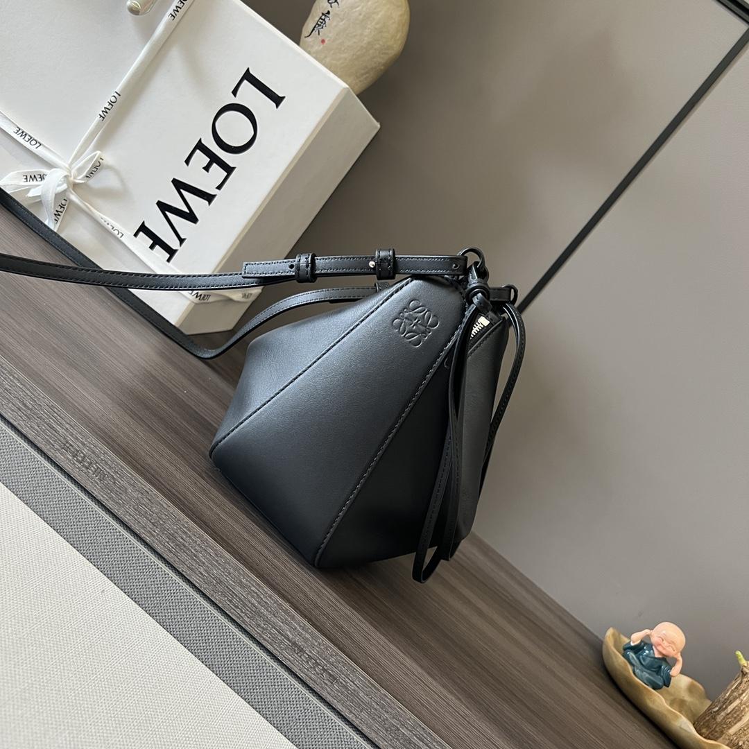 Loewe Mini Hammock Hobo Bag In Classic Calfskin - DesignerGu