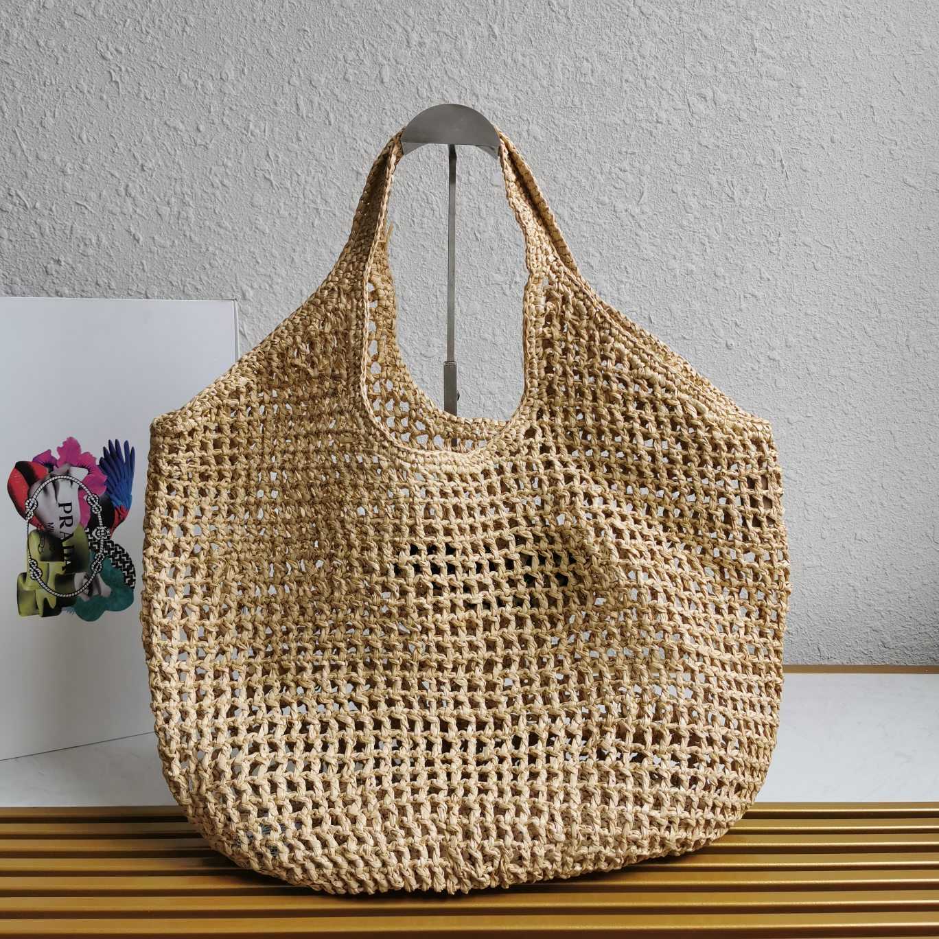 Prada Crochet Tote Bag - DesignerGu