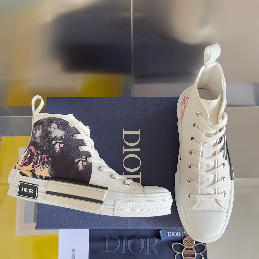 Dior B23 High-top Sneaker  - DesignerGu