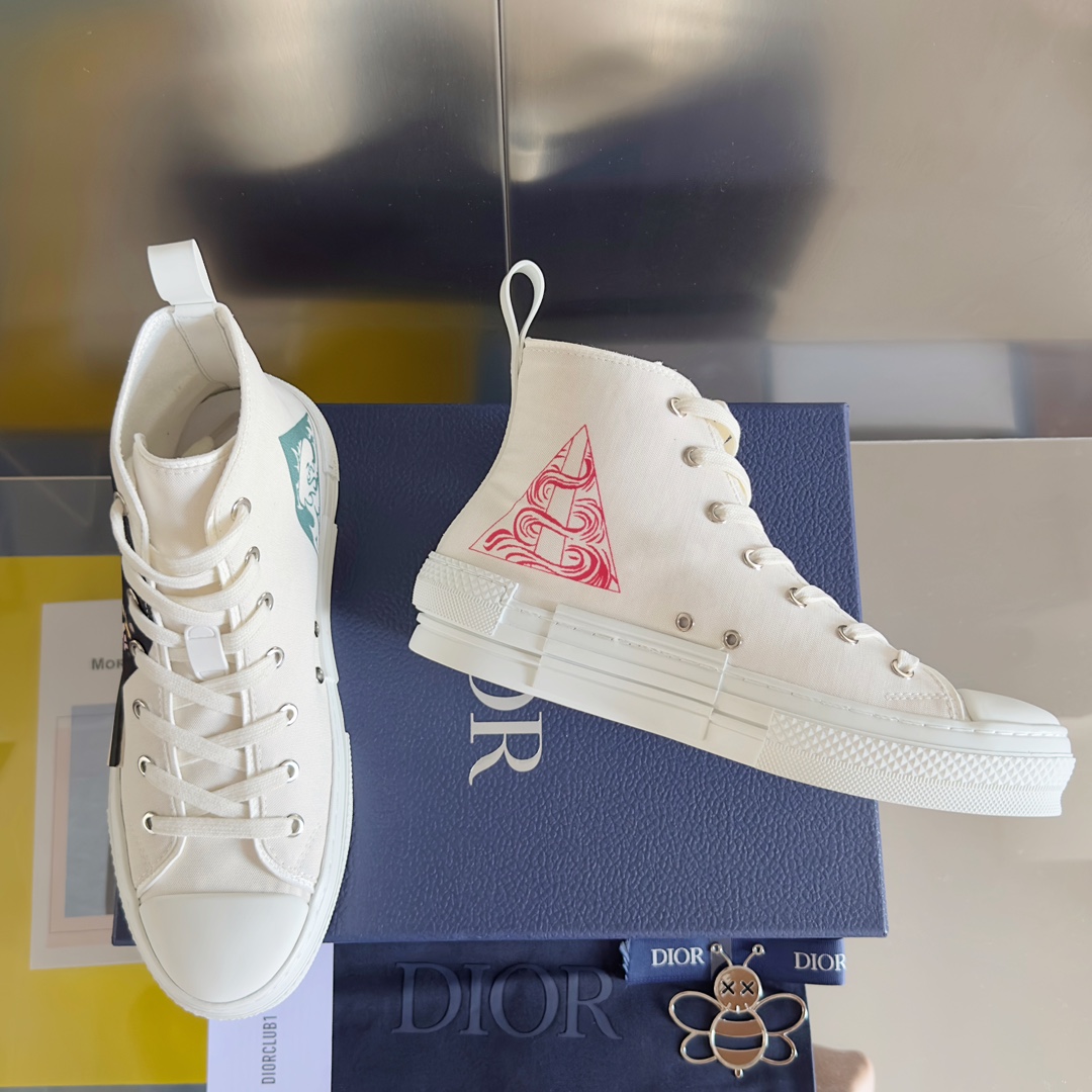 Dior B23 High-top Sneaker  - DesignerGu